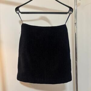 UNIQLO Black Wool Skirt Women Size 0 Minimalist Classic Elegant Style